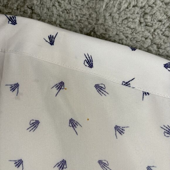 Dixxon Flannel Co Brolingual Men's XXL 2XL White Short Sleeve Button Up Shirt - Picture 4 of 7